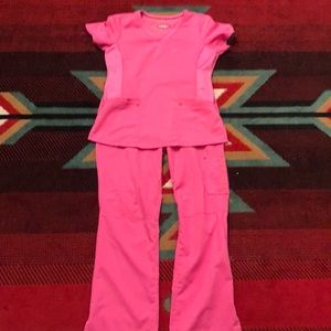 Pink Scrub set